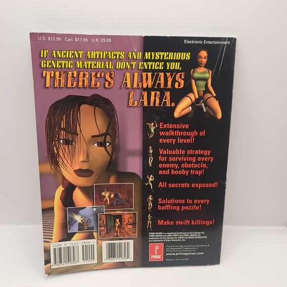 Prima Games Lot of 3 Guides Ogre Battle 64 Toumb Raider 3 The Last Revelation - Picture 8 of 12